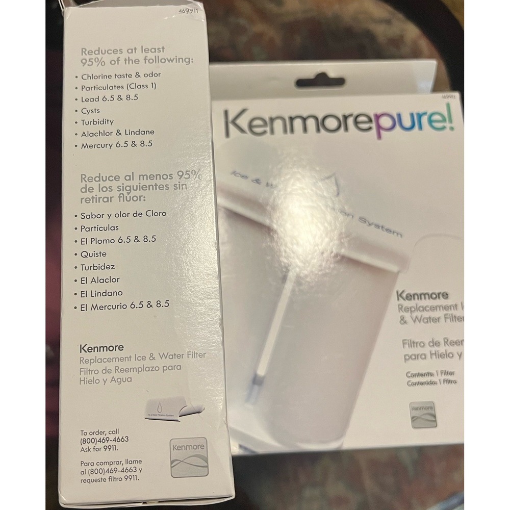 Kenmore 9911 Refrigerator Fridge Ice Water Filter Fits Frigidaire WF2CB Lot Of 2 - Picture 3 of 5